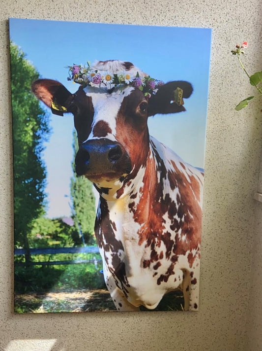 Glücksmoment. Leinwand