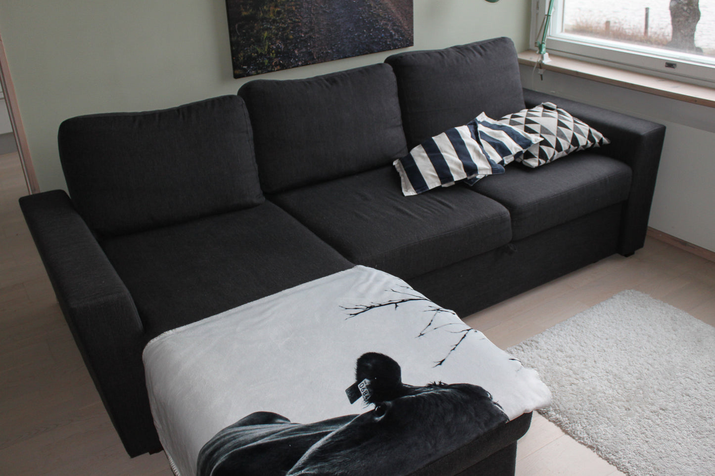 Kuscheldecke "Eine Kuh hat Ruh"